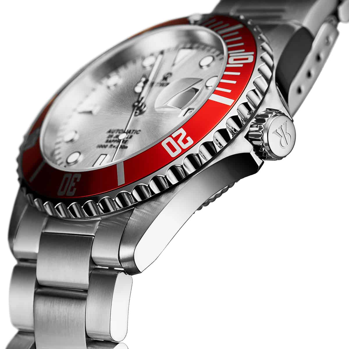 Revue Thommen Diver Men's 42mm Stainless Steel Silver Dial Automatic Watch 17571.2126