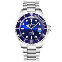 Thumbnail for Revue Thommen Diver Men's 42mm Stainless Steel Blue Dial Automatic Watch 17571.2128