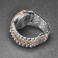 Thumbnail for Revue Thommen Men's Diver 42mm Blue Rose Gold Two-Tone Automatic Watch 17571.2255