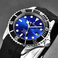 Thumbnail for Revue Thommen Diver Men's 42mm Blue Dial Swiss Automatic Watch 17571.2823