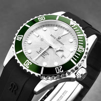 Thumbnail for Revue Thommen Diver Men's 42mm Green Swiss Automatic Watch 17571.2824
