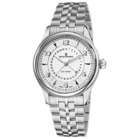Thumbnail for Revue Thommen XLarge Men's 43mm Silver Date Pointer Automatic Watch 10012.2132