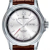 Thumbnail for Revue Thommen Men's Airspeed 44mm Silver Brown Automatic Watch 16040.2332