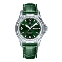 Thumbnail for Revue Thommen Men's Airspeed 44mm Green Automatic Watch 16040.2334