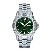 Thumbnail for Revue Thommen Men's Airspeed 44mm Green Automatic Watch 16040.2434