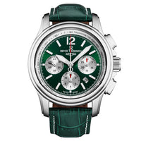 Thumbnail for Revue Thommen Men's Airspeed XL 44mm Chronograph Green Automatic Watch 16041.6334