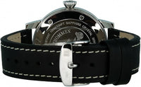 Thumbnail for Revue Thommen Men's Airspeed XL 47mm Black Leather Automatic Watch 16053.2537