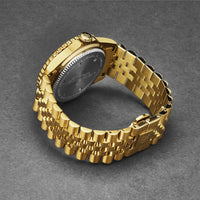 Thumbnail for Revue Thommen Diver Men's 42mm Black Gold Automatic Watch 17571.2217