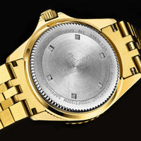 Thumbnail for Revue Thommen Diver Men's 42mm Black Gold Automatic Watch 17571.2217