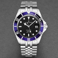 Thumbnail for Revue Thommen Black Dial Steel 'Diver' Automatic Men's Watch 17571.2235