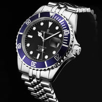 Thumbnail for Revue Thommen Black Dial Steel 'Diver' Automatic Men's Watch 17571.2235