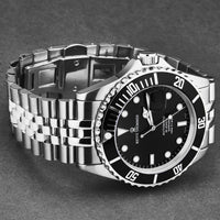 Thumbnail for Revue Thommen Men's Diver 42mm Black Stainless Steel Automatic Watch 17571.2237