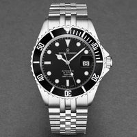 Thumbnail for Revue Thommen Men's Diver 42mm Black Stainless Steel Automatic Watch 17571.2237