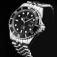 Thumbnail for Revue Thommen Men's Diver 42mm Black Stainless Steel Automatic Watch 17571.2237