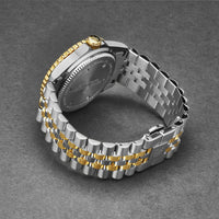 Thumbnail for Revue Thommen Men's Diver 42mm Blue Two-Tone Gold Automatic Watch 17571.2245