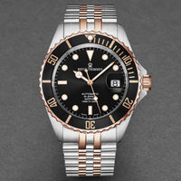 Thumbnail for Revue Thommen Men's Diver 42mm Black Two-Tone Automatic Watch 17571.2257