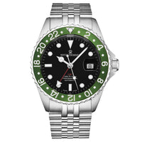 Thumbnail for Revue Thommen Diver Black Dial GMT 42mm Automatic Men's Watch 17572.2234