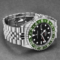 Thumbnail for Revue Thommen Diver Black Dial GMT 42mm Automatic Men's Watch 17572.2234