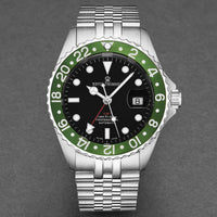 Thumbnail for Revue Thommen Diver Black Dial GMT 42mm Automatic Men's Watch 17572.2234
