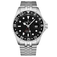 Thumbnail for Revue Thommen 'Diver' Black Dial Steel 42mm Automatic Men's Watch 17572.2237