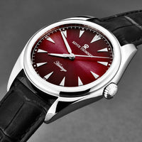 Thumbnail for Revue Thommen Heritage Men's 35mm Red Automatic Watch 21010.2536