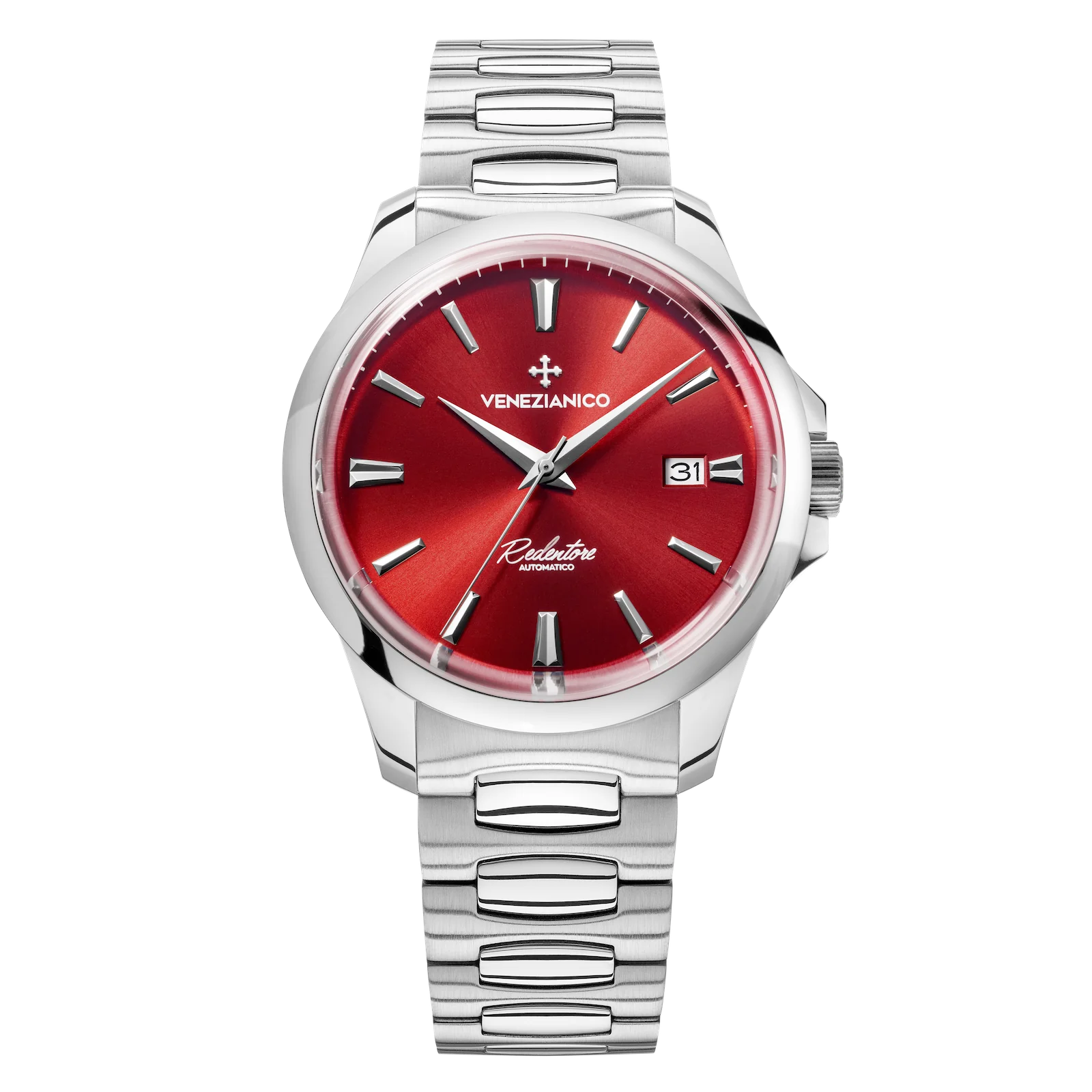 Venezianico Automatic Watch Redentore 40 Red Steel 1221503C
