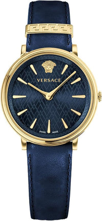 Thumbnail for Versace Ladies Watch V-Circle 38mm Blue VE8100419