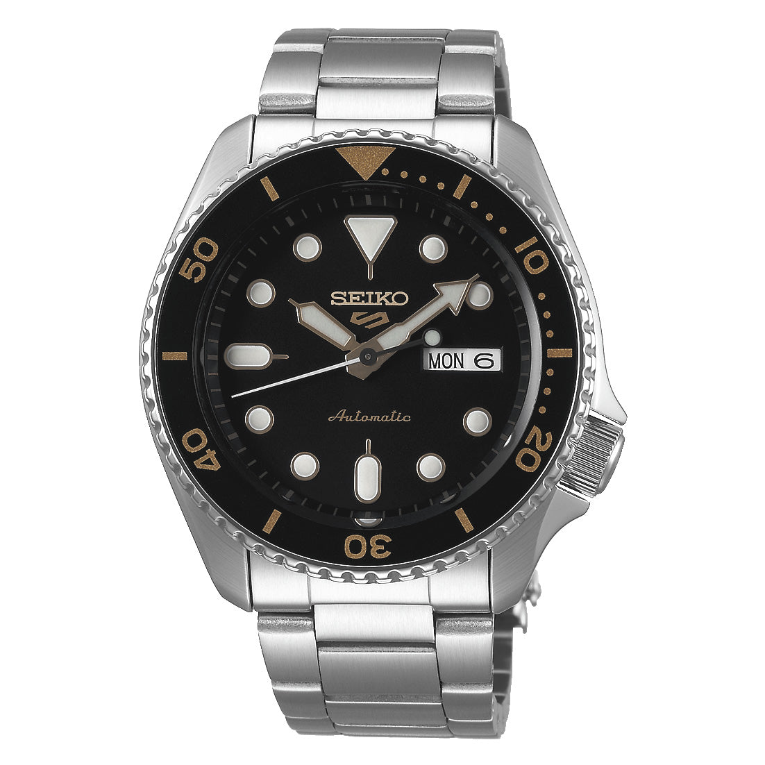 Seiko Men's Watch 5 Sports Black Automatic SRPD57K1
