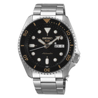 Thumbnail for Seiko Men's Watch 5 Sports Black Automatic SRPD57K1