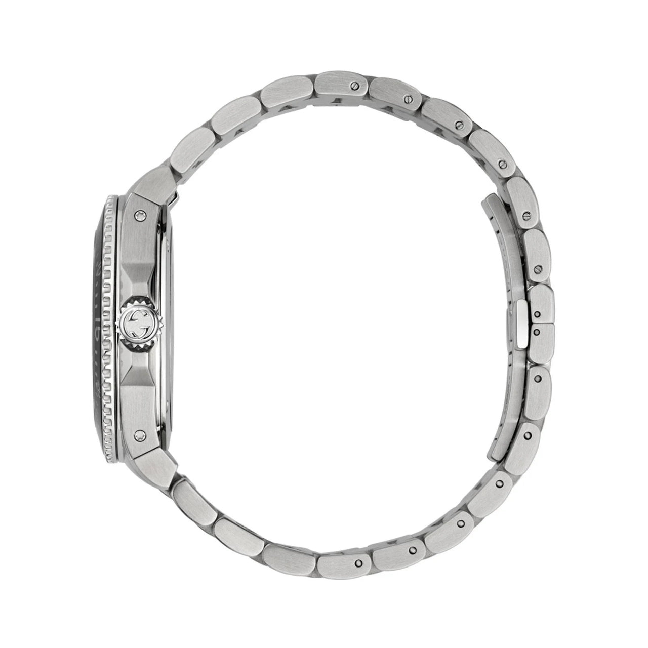 Gucci Watch Dive 40mm Silver Matte Black YA136301B