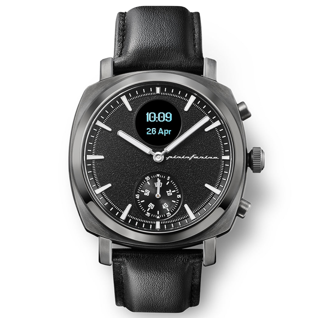 Smartwatch - Pininfarina Senso Hybrid Men's Black Smartwatch PMH01A-04