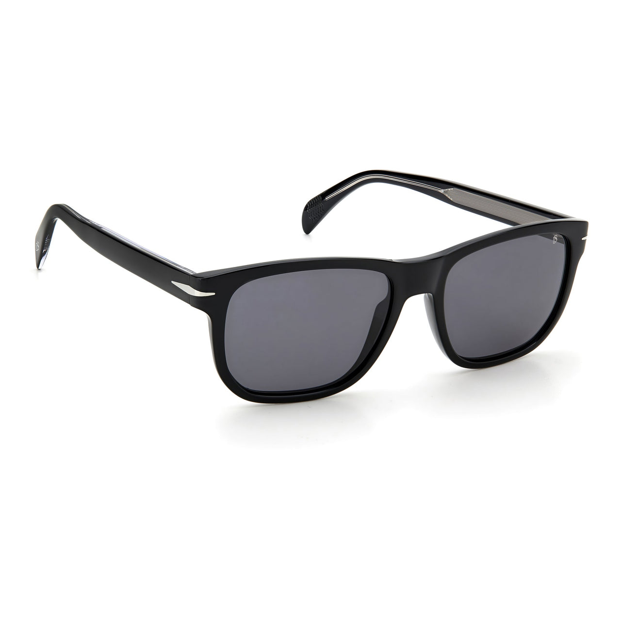 Sunglasses - David Beckham DB 1045/S BSC 54M9 Men's Black Silver