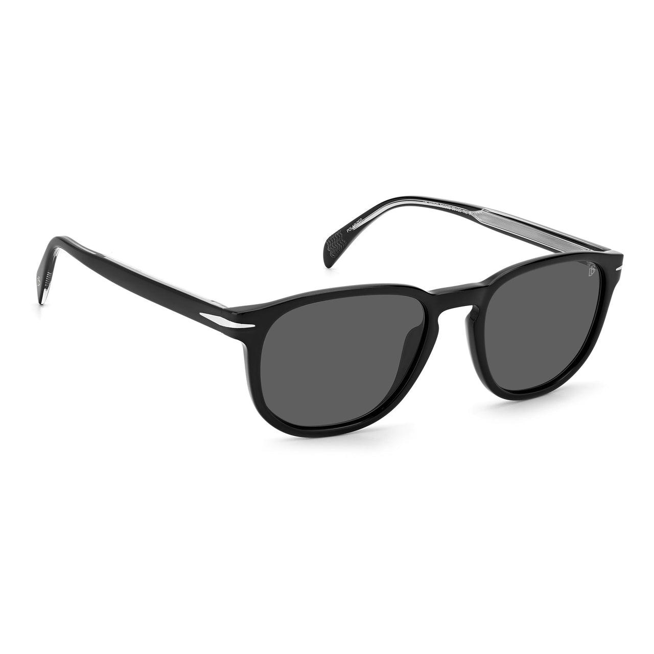 Sunglasses - David Beckham DB 1070/S BSC 53M9 Unisex Black Silver