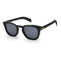 Thumbnail for Sunglasses - David Beckham DB 7030/S 2M2 49IR Men's Black Gold