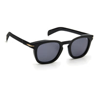 Thumbnail for Sunglasses - David Beckham DB 7030/S 2M2 49IR Men's Black Gold