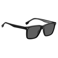 Thumbnail for Sunglasses - Hugo Boss 1317/S 284 55IR Men's Black Ruth Sunglasses