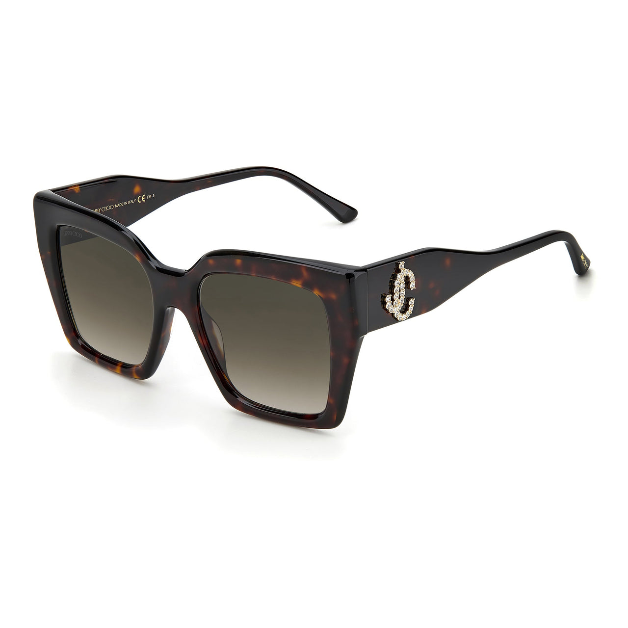 Sunglasses - Jimmy Choo ELENI/G/S 086 53HA (JC36) Ladies Havana Sunglasses.