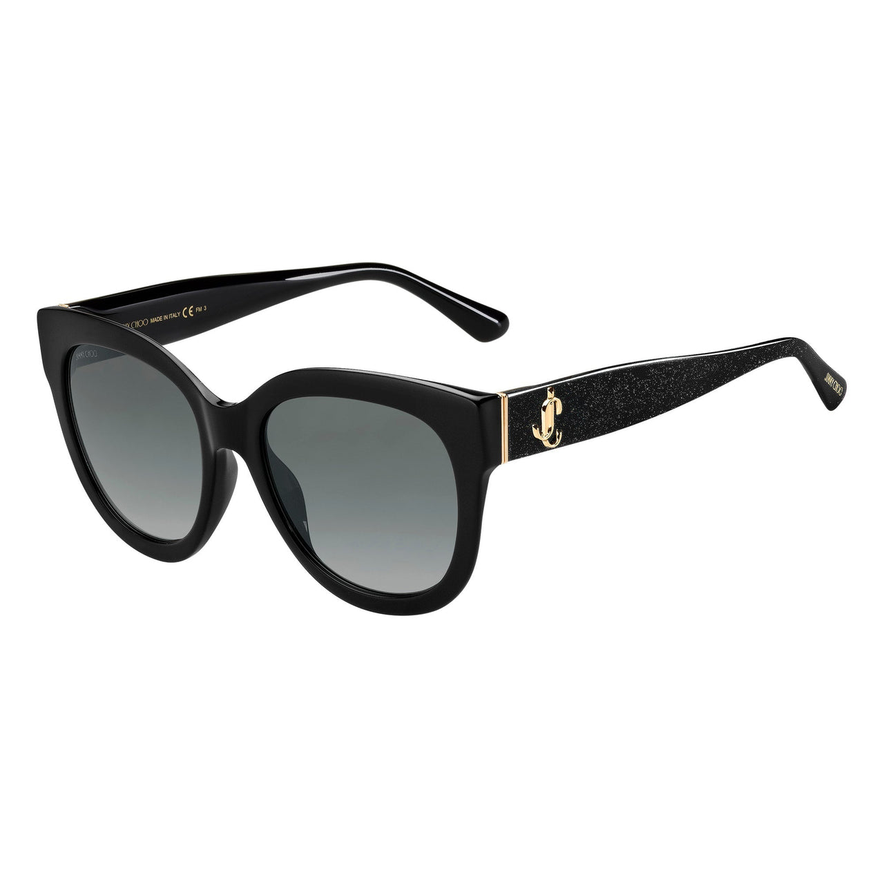 Sunglasses - Jimmy Choo JILL/G/S NS8 549O Women's Black Glt
