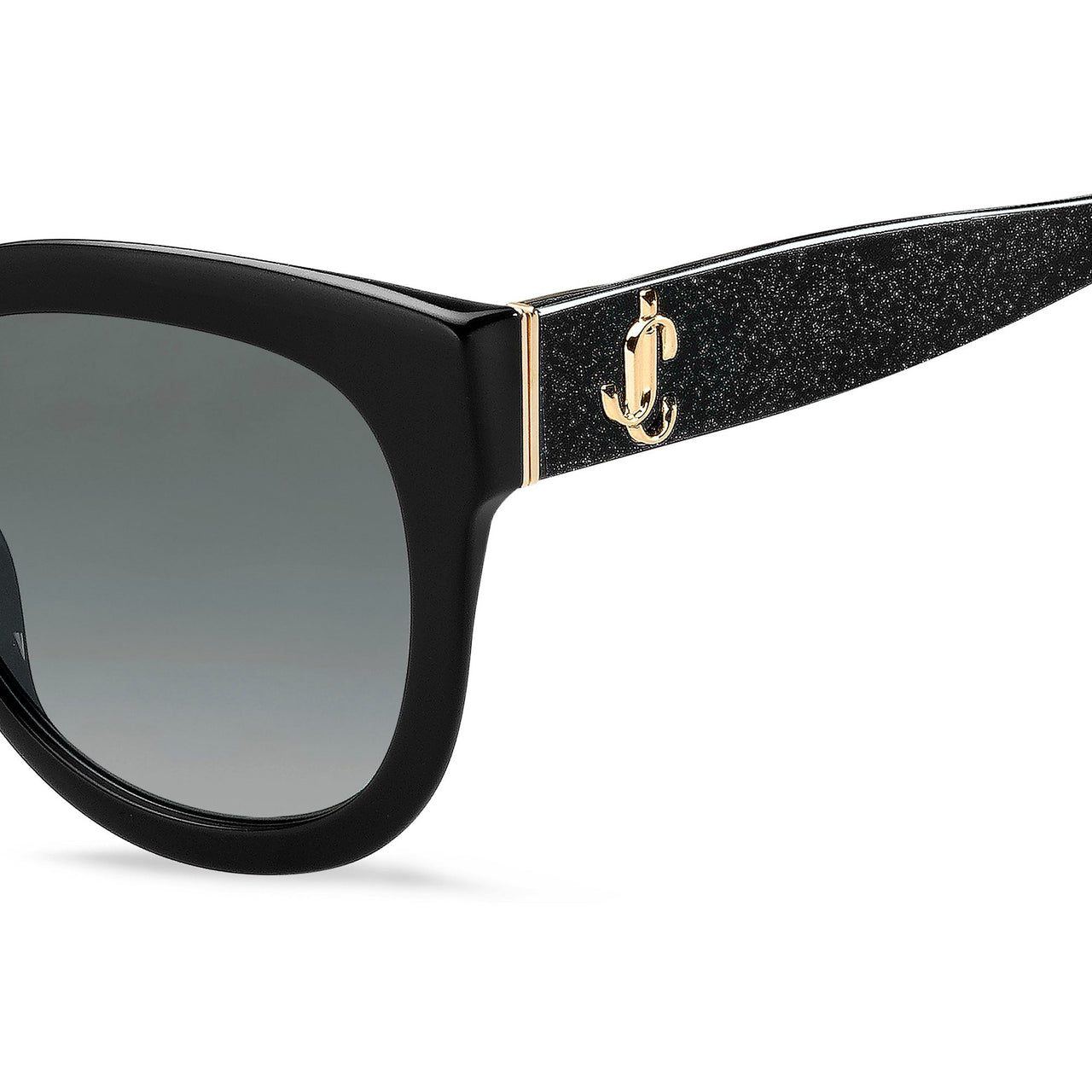 Sunglasses - Jimmy Choo JILL/G/S NS8 549O Women's Black Glt