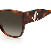 Thumbnail for Sunglasses - Jimmy Choo SHAY/S 086 58HA Women's Havana