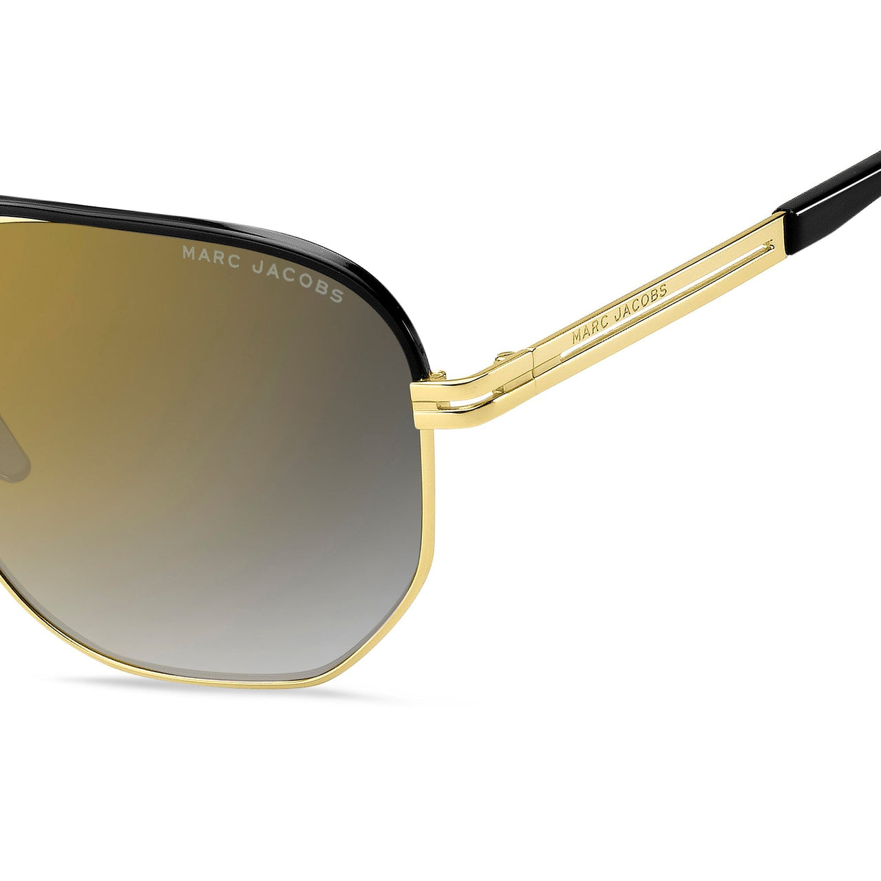 Sunglasses - Marc Jacobs MARC 469/S RHL 58FQ Men's Gold Black Sunglasses
