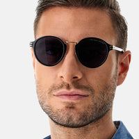 Thumbnail for Sunglasses - Marc Jacobs MARC 533/S 2M2 49IR Men's Black Gold Sunglasses