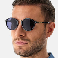 Thumbnail for Sunglasses - Marc Jacobs MARC 533/S 2M2 49IR Men's Black Gold Sunglasses