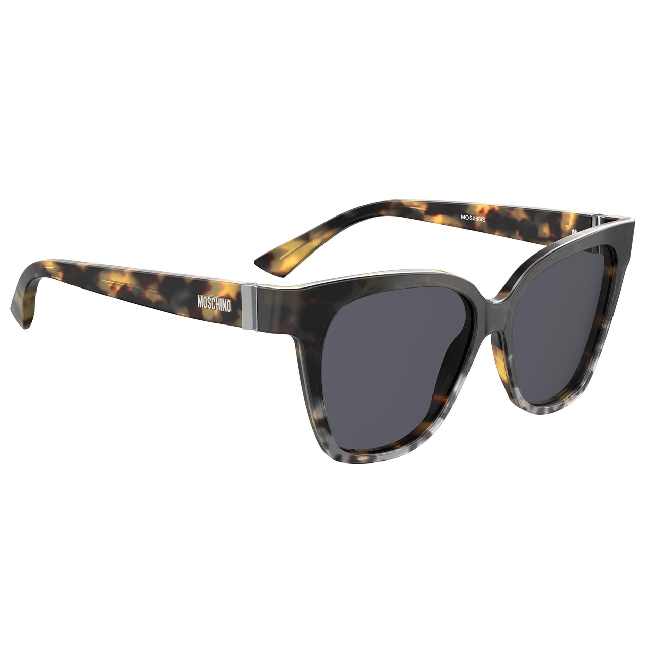 Sunglasses - Moschino MOS066/S PUU 55IR (MOS15) Ladies Black Sunglass