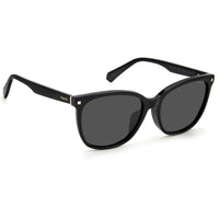 Thumbnail for Sunglasses - Polaroid  PLD 4113/F/S/807 59M9 (PLD72) Ladies Black Sunglasses