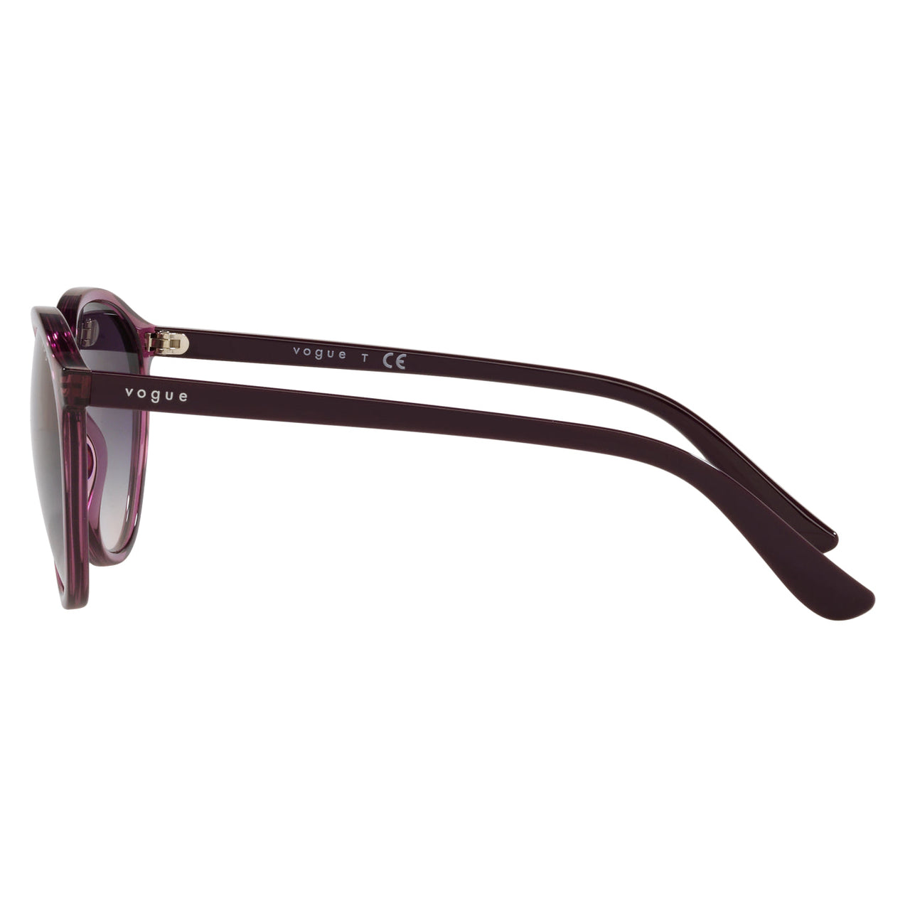 Sunglasses - Vogue 0VO5374S 276136 55 (V12) Ladies Violet Transparent Sunglasses