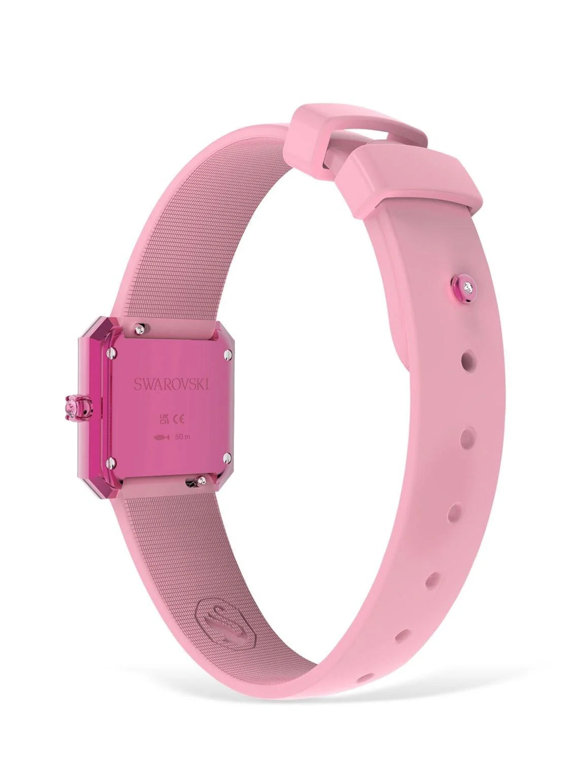 Swarovski Watch Lucent with Silicone Strap Pink 5624373
