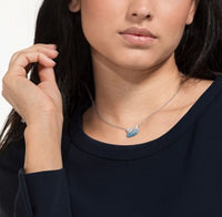 Thumbnail for Swarovski Blue Iconic Swan Pendant 5512095