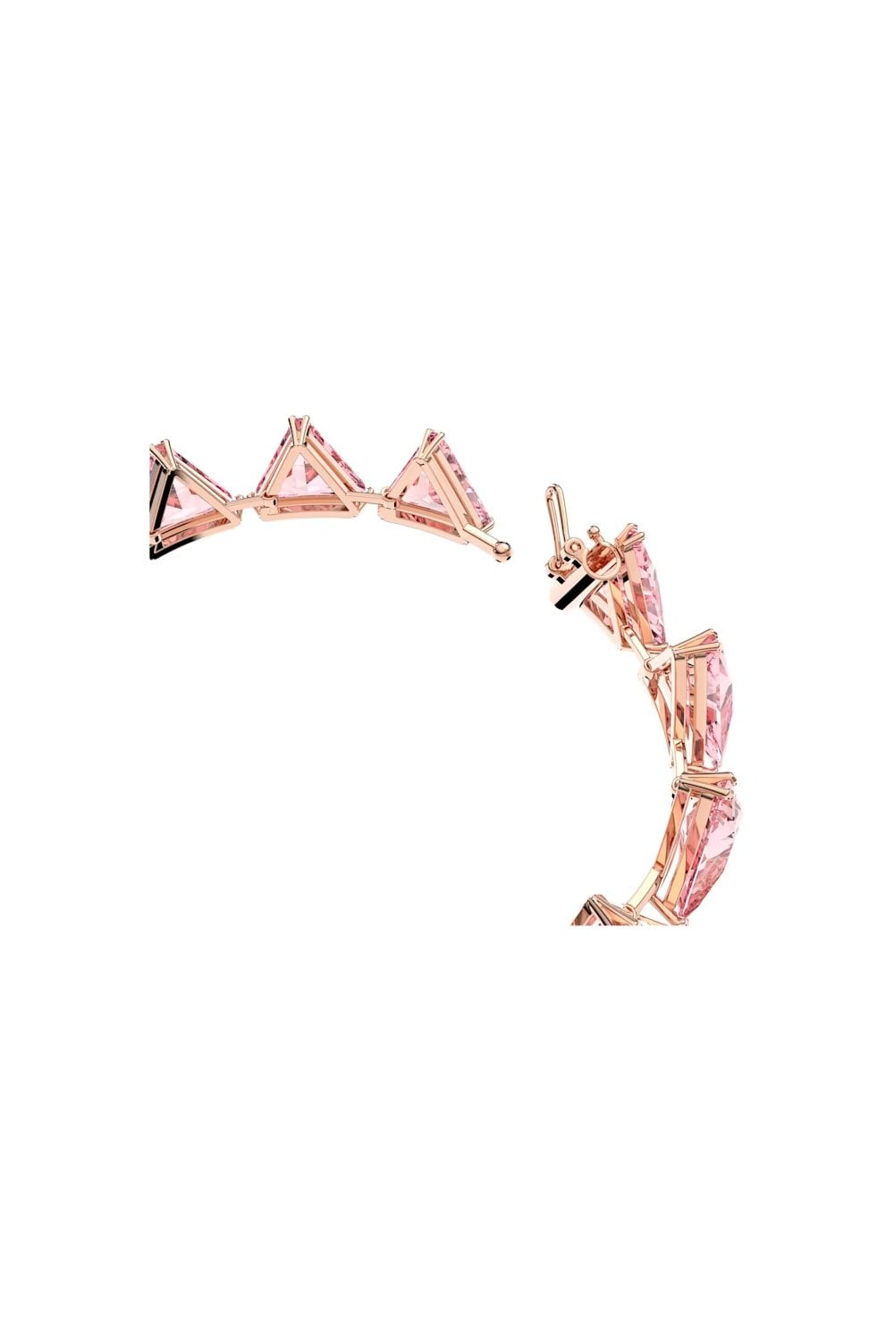 Swarovski Ortyx Pink Triangle Bracelet 5614934
