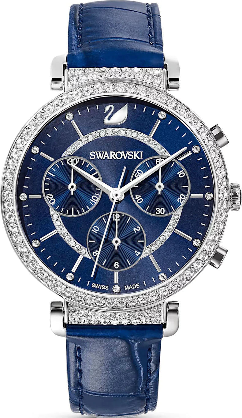 Swarovski Watch Passage Chrono Blue 5580342